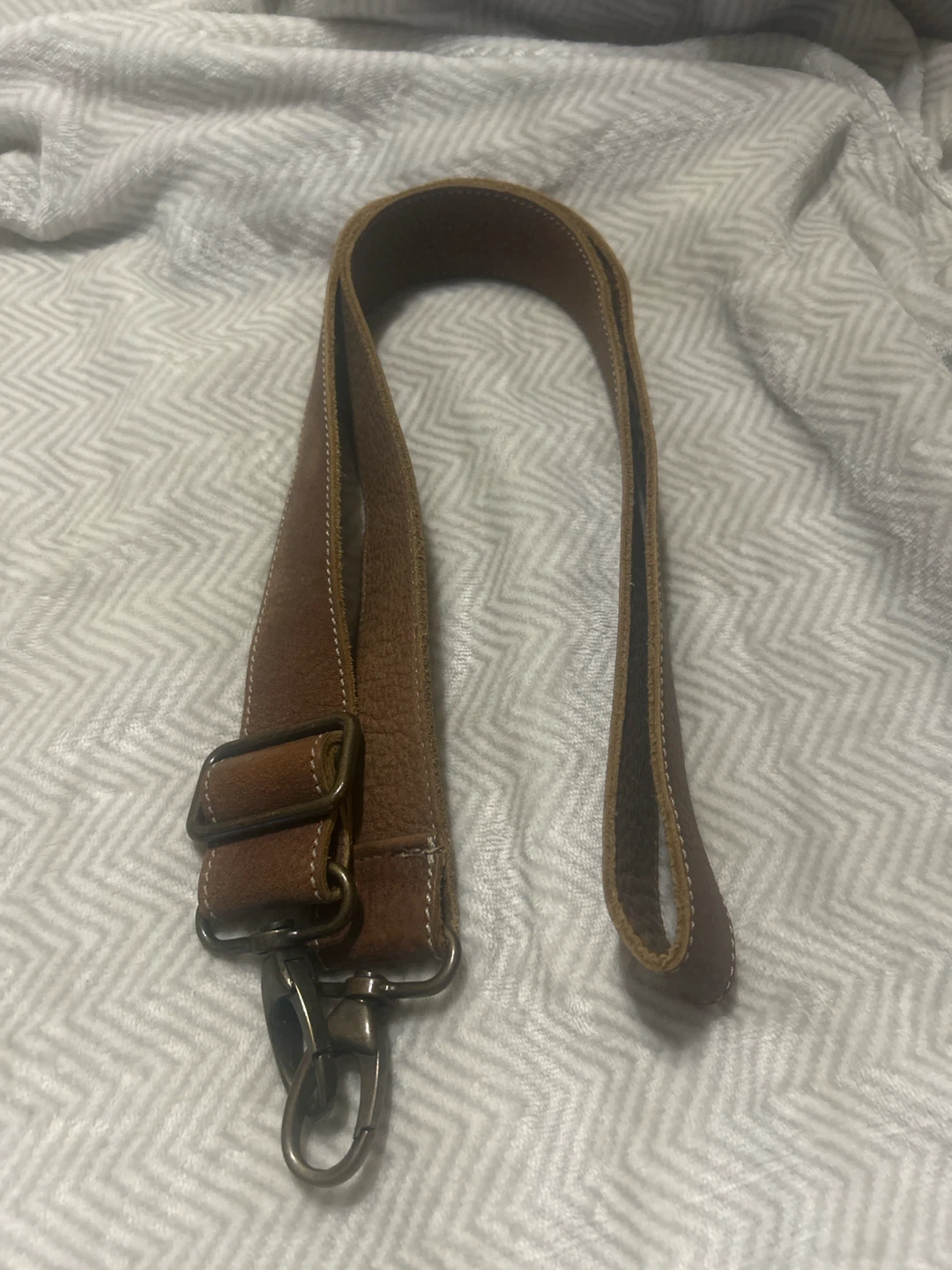 Brown Leather Bag Replacement Strap
