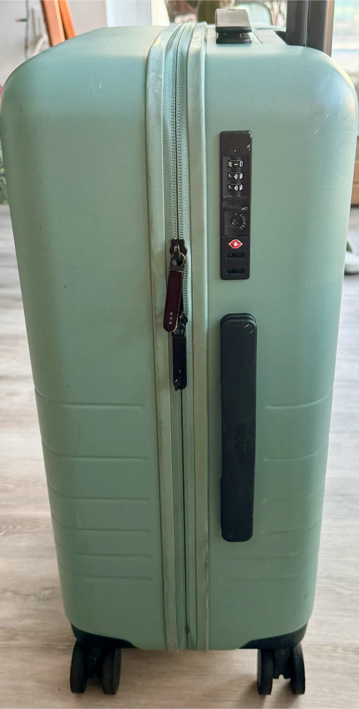 Monos Carry-On Plus Luggage Sage Green - photo 3