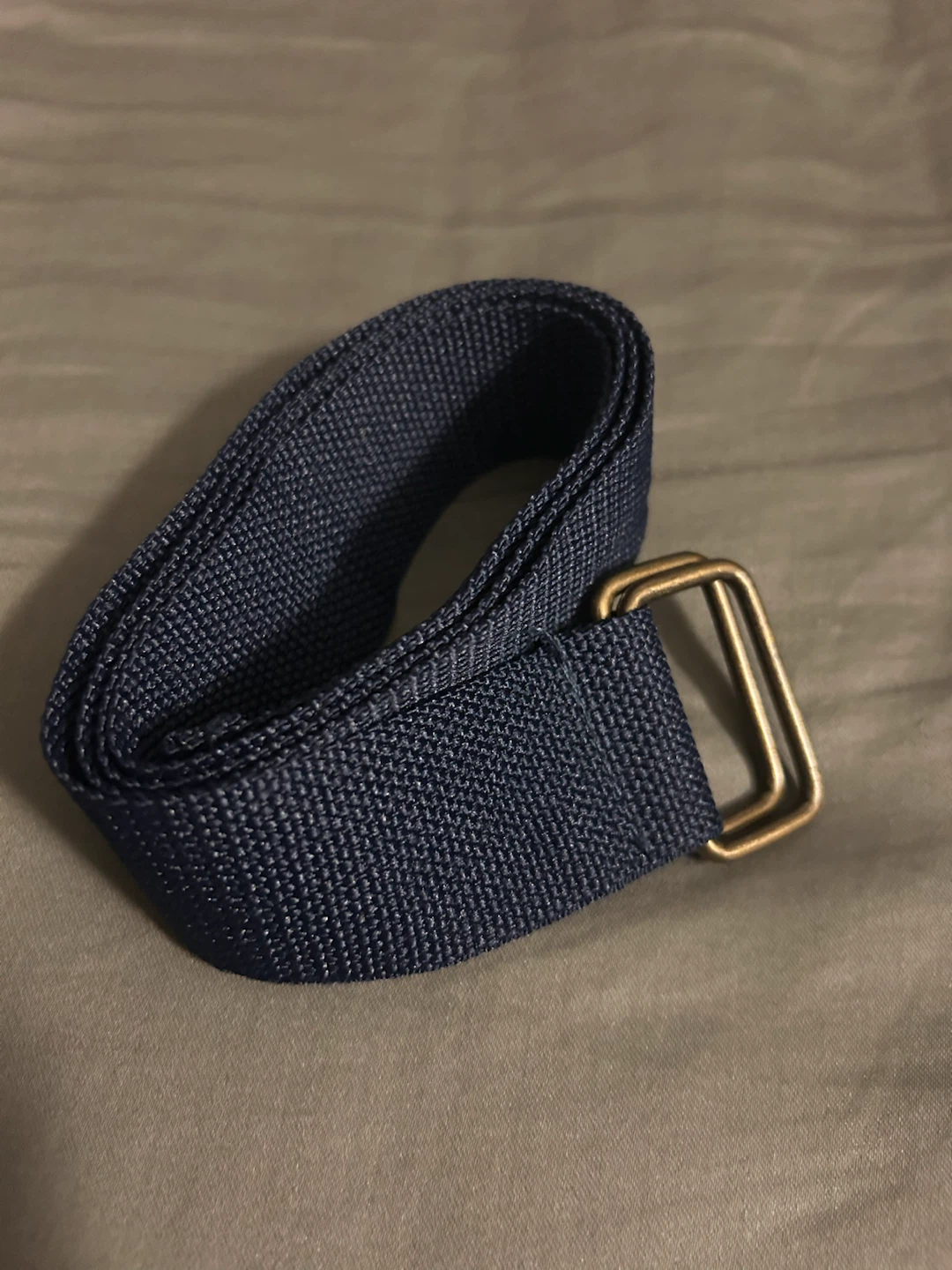 Navy Blue nylon Belt
