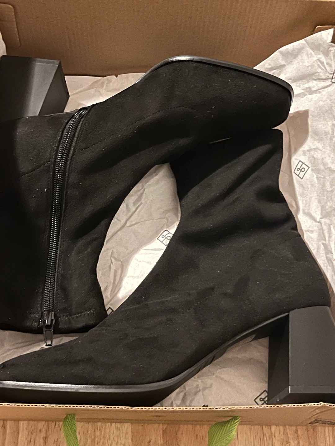 NEW Call It Spring Black Ankle Boots Women Size 7