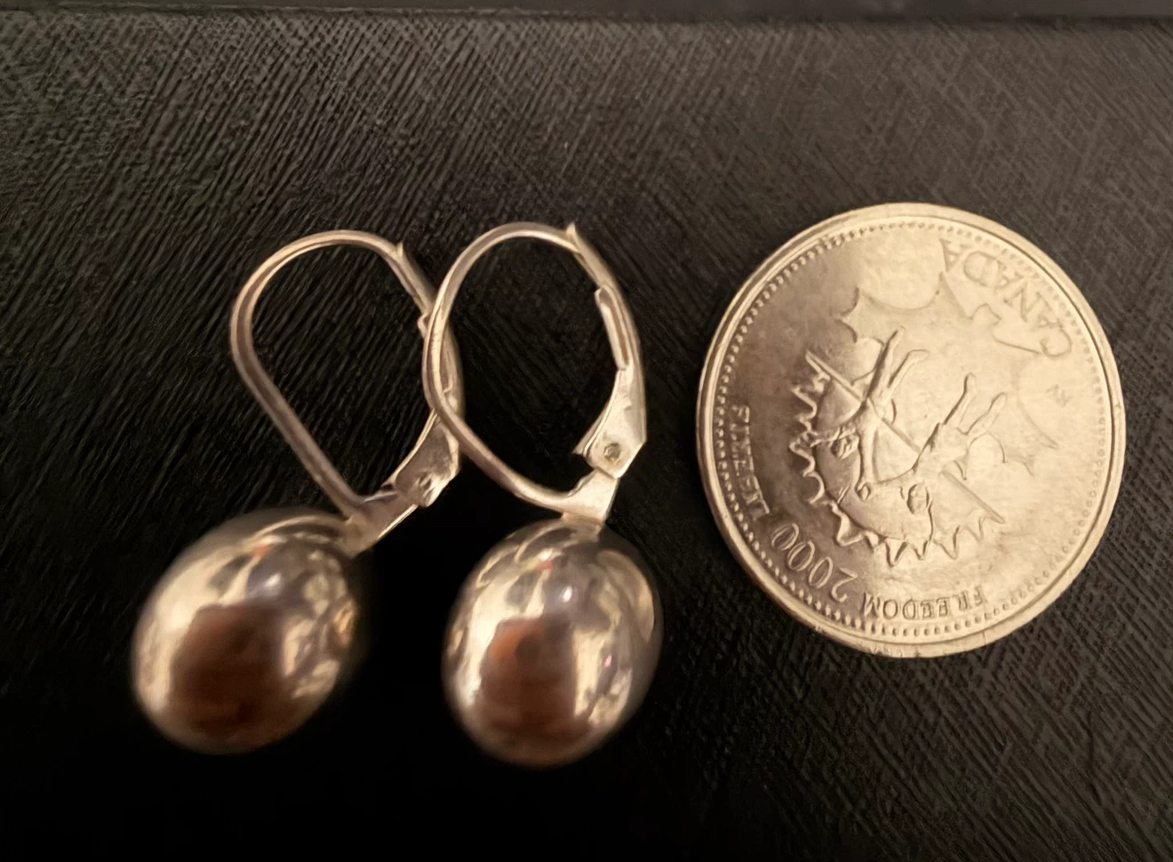 Sterling Silver 925 ball earrings - photo 2