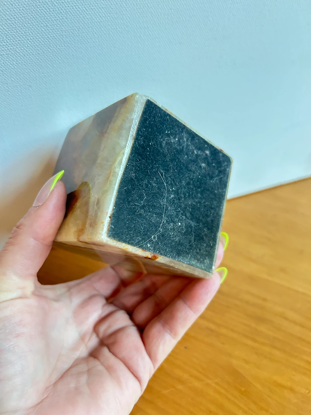 MCM Onyx marble candle holder - photo 4