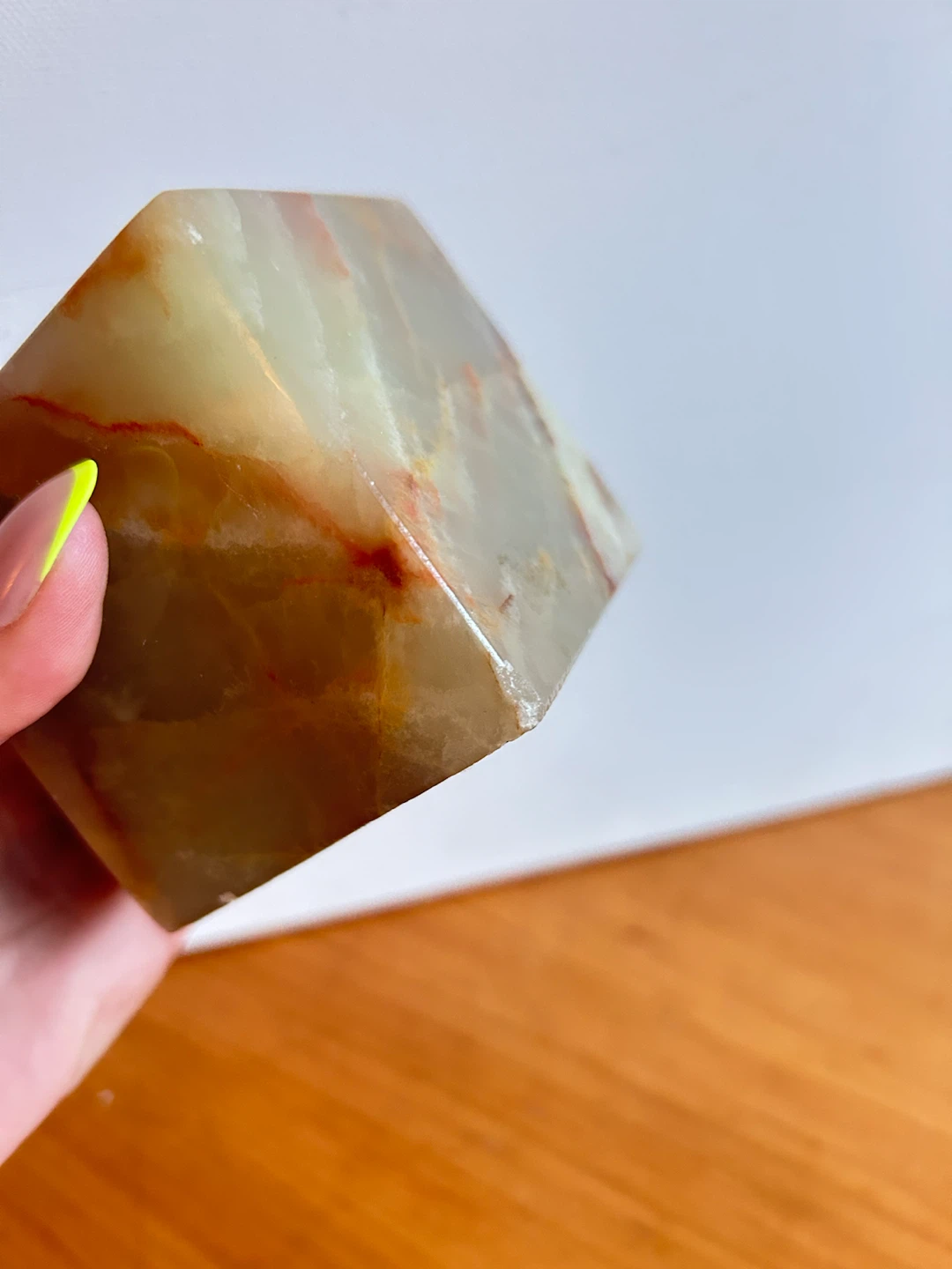 MCM Onyx marble candle holder - photo 5