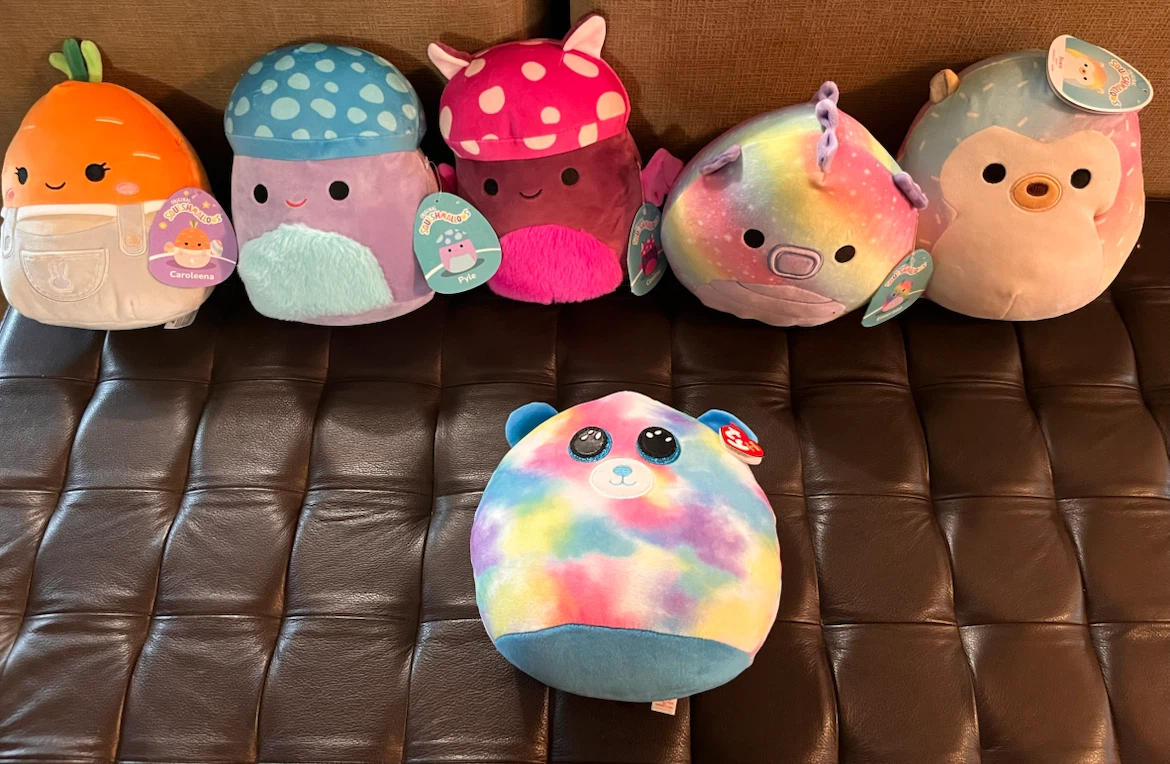 NEW with Tags $10 each Squishmallows Pyle Mushroom Plush