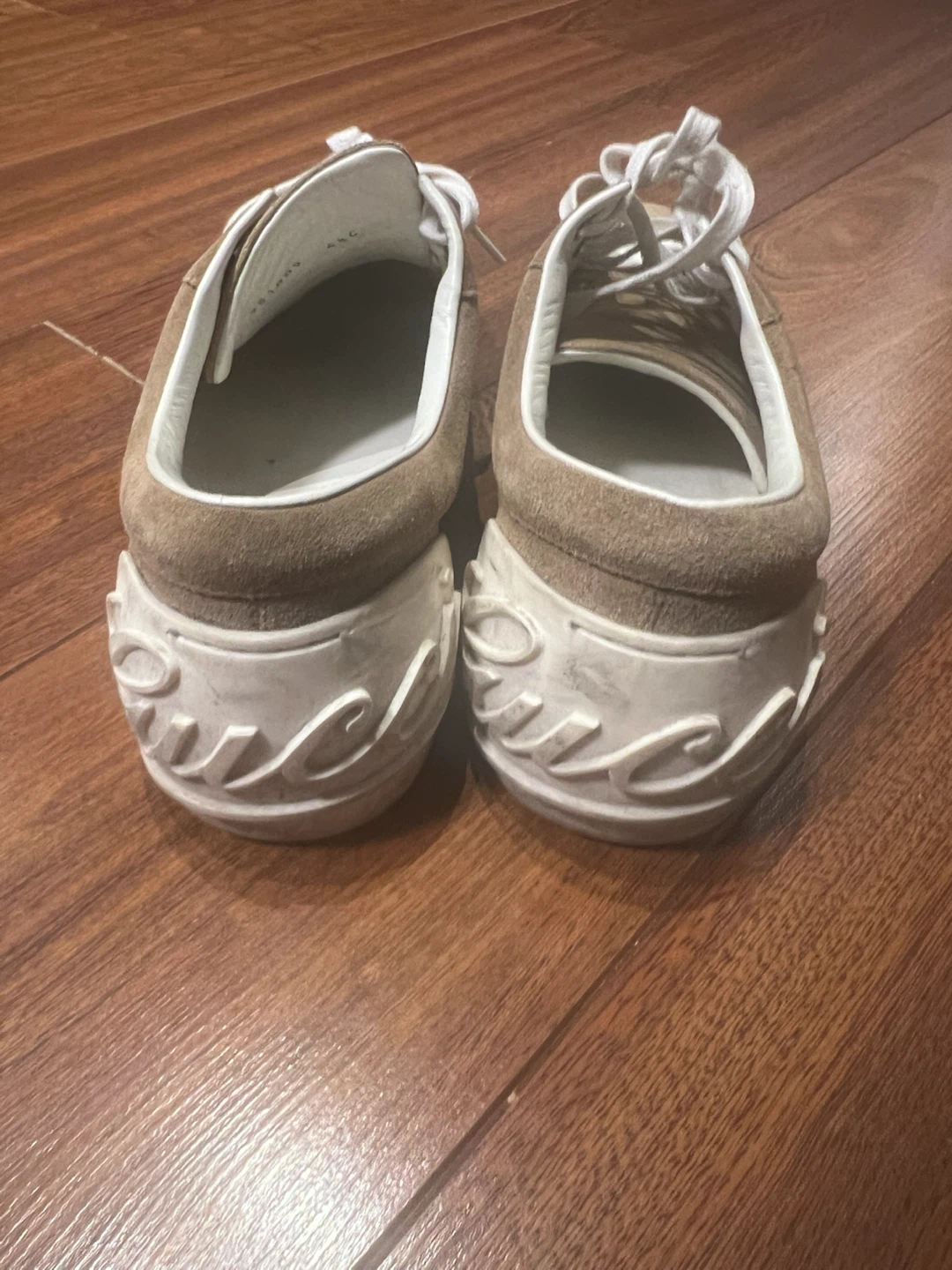 Mens Gucci Suede Sneakers Size 9 - photo 2