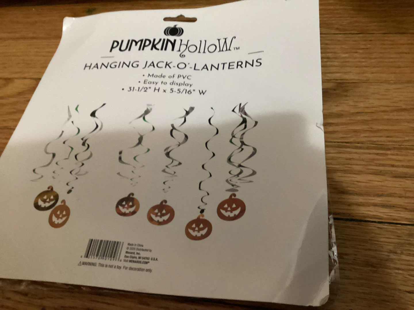 🏈Pumpkin Hollow Hanging Jack-O'-Lanterns - photo 2
