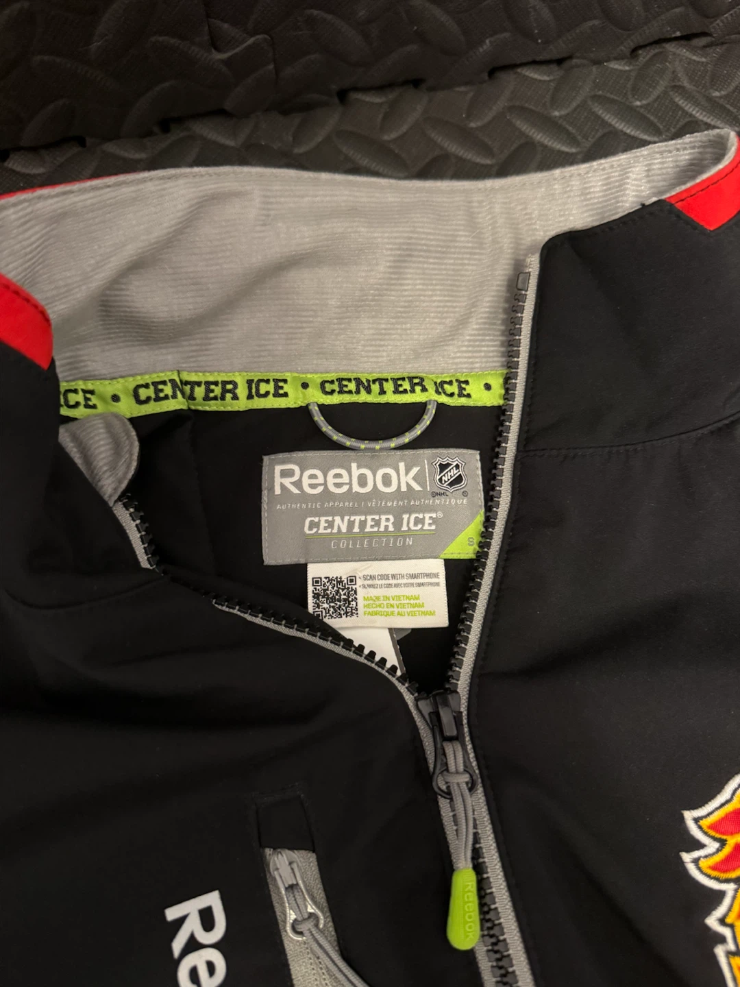 Reebok Calgary Flames Center Ice Jacket