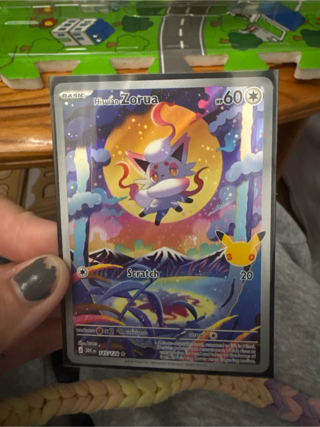 Set of 5 Pokemon Trading Cards 30th collection - photo 3
