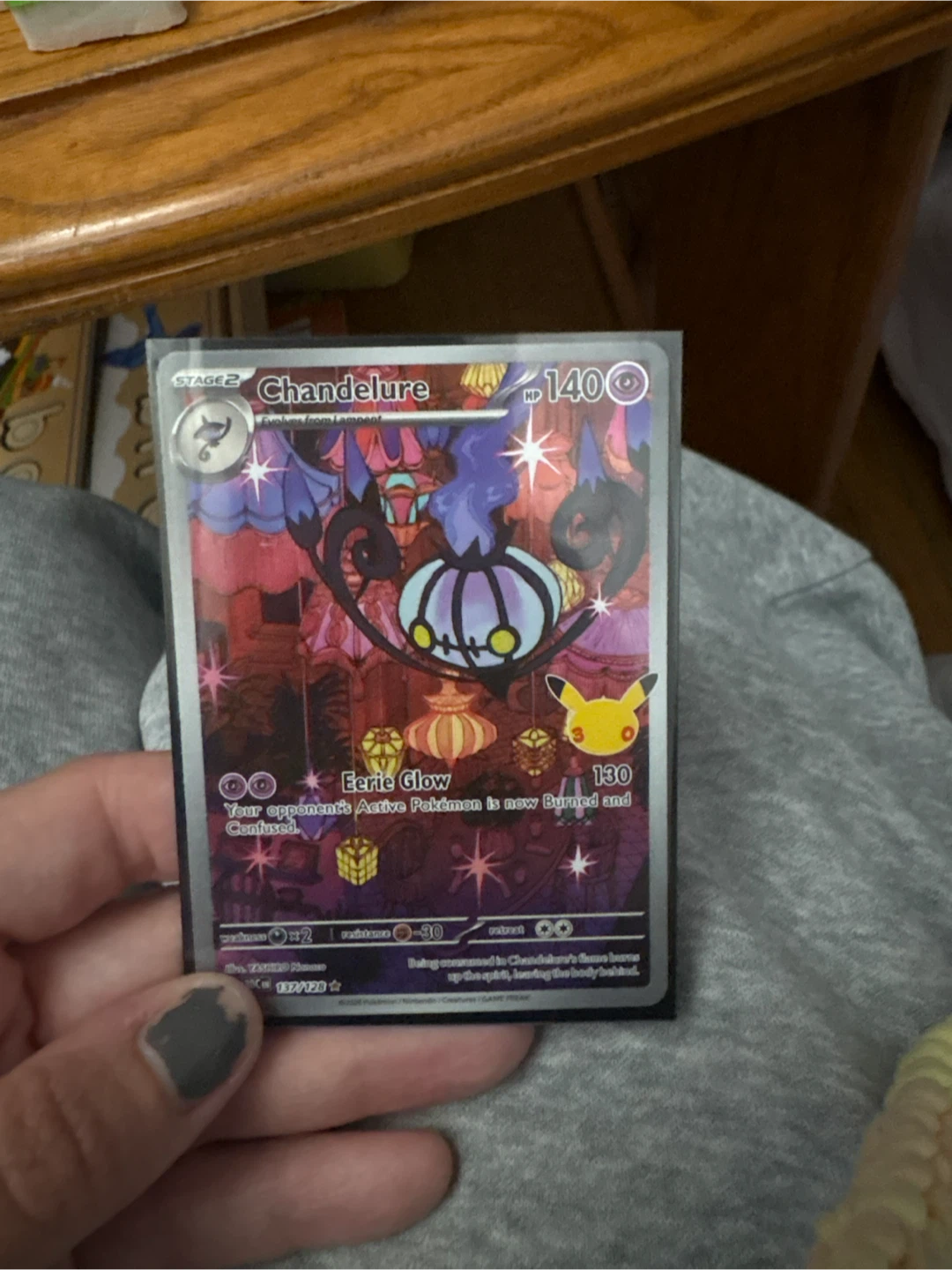 Set of 5 Pokemon Trading Cards 30th collection - photo 4