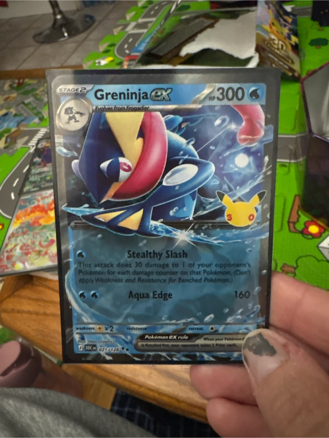 Set of 5 Pokemon Trading Cards 30th collection - photo 5