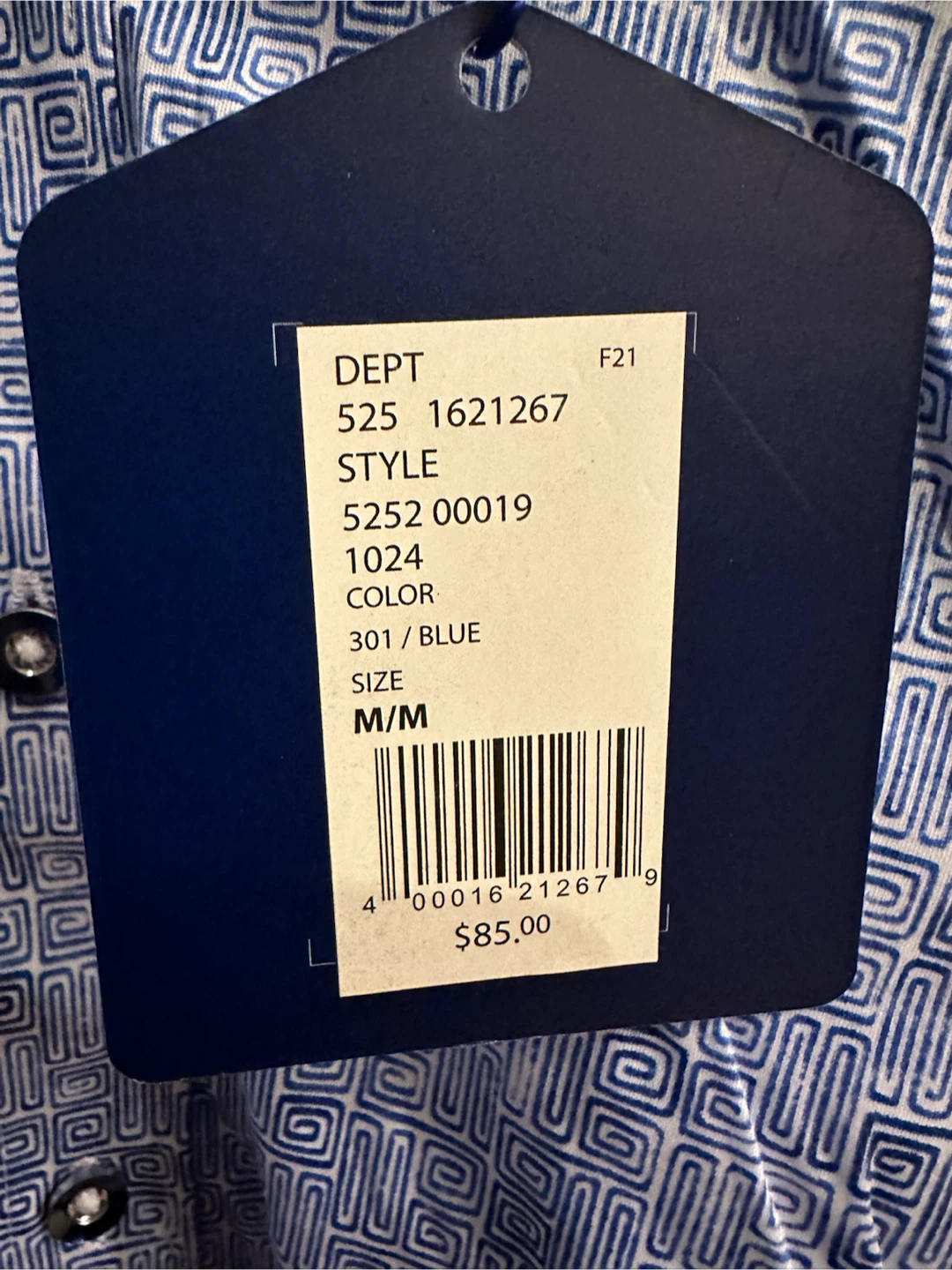 Jermyn & Bond Modern Fit Button-Down Shirt - photo 2