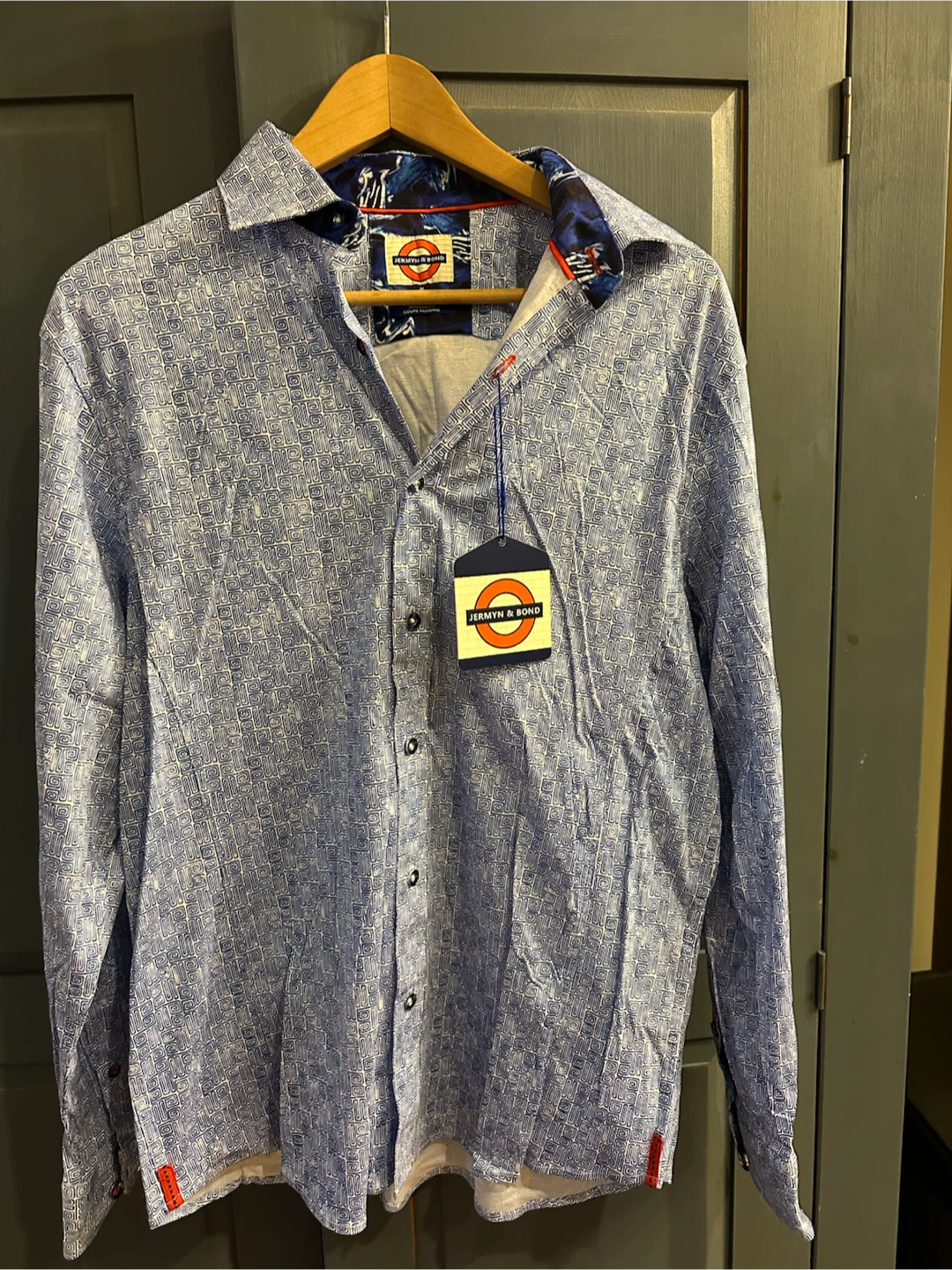 Jermyn & Bond Modern Fit Button-Down Shirt - photo 3