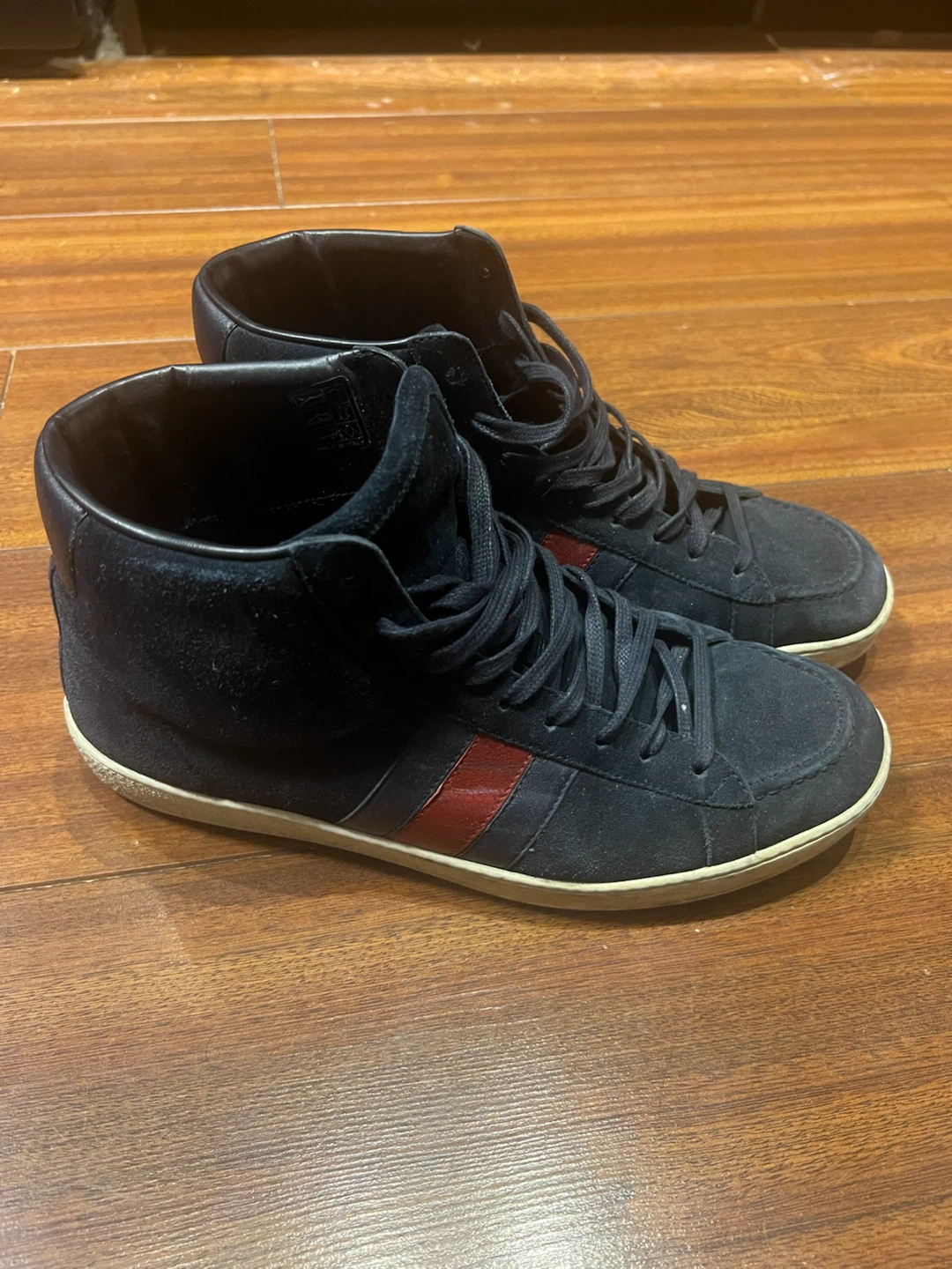 Mens Gucci Suede High-Top s 8.5