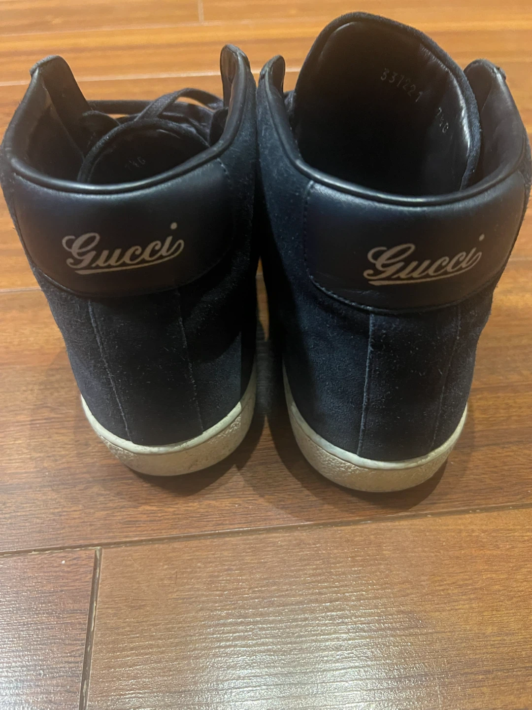 Mens Gucci Suede High-Top s 8.5 - photo 3