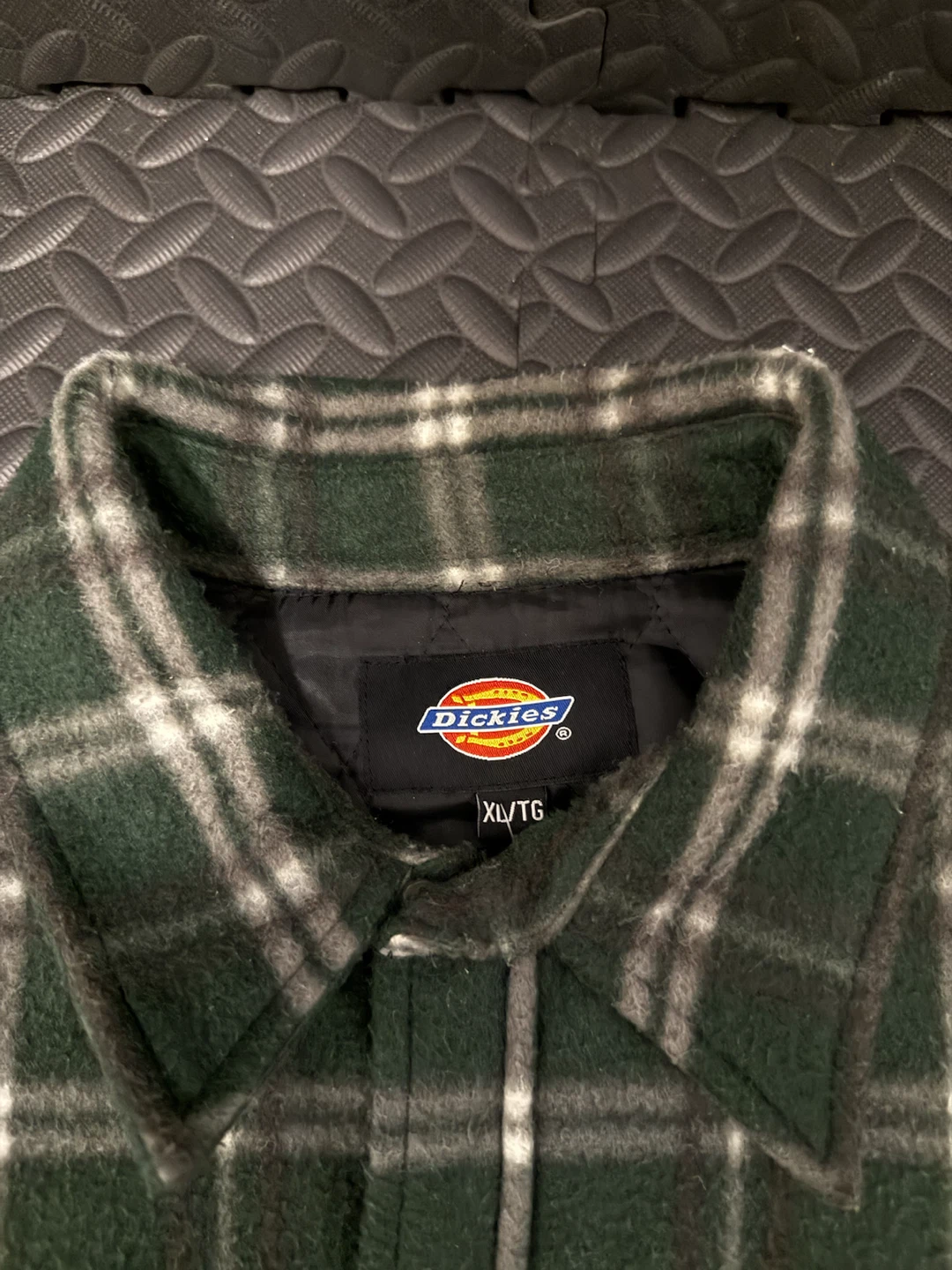 Dickies Green Plaid Flannel Shirt