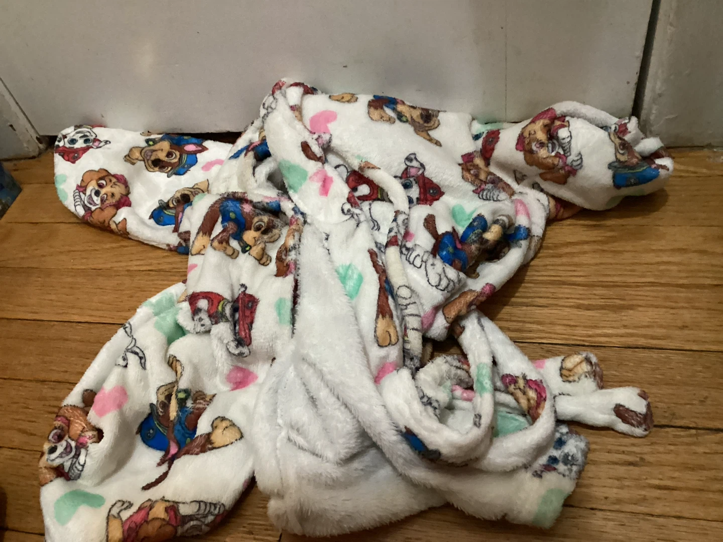 🏈Paw Patrol Kids Fleece Robe 4T