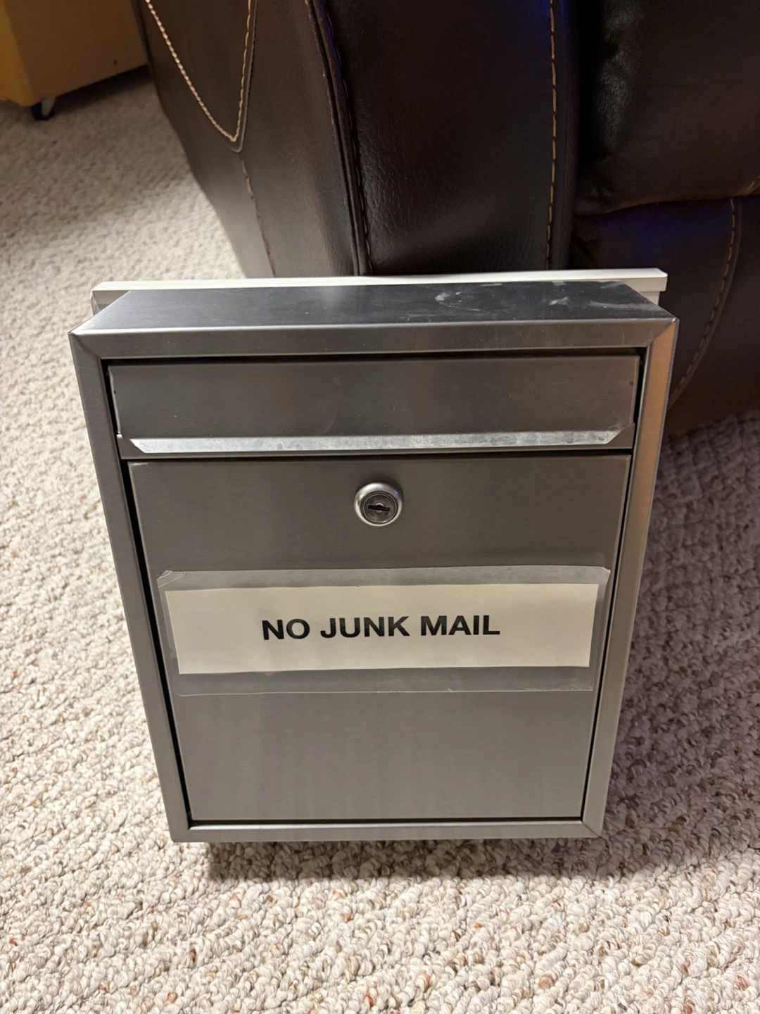 Mail lock metal box - photo 2