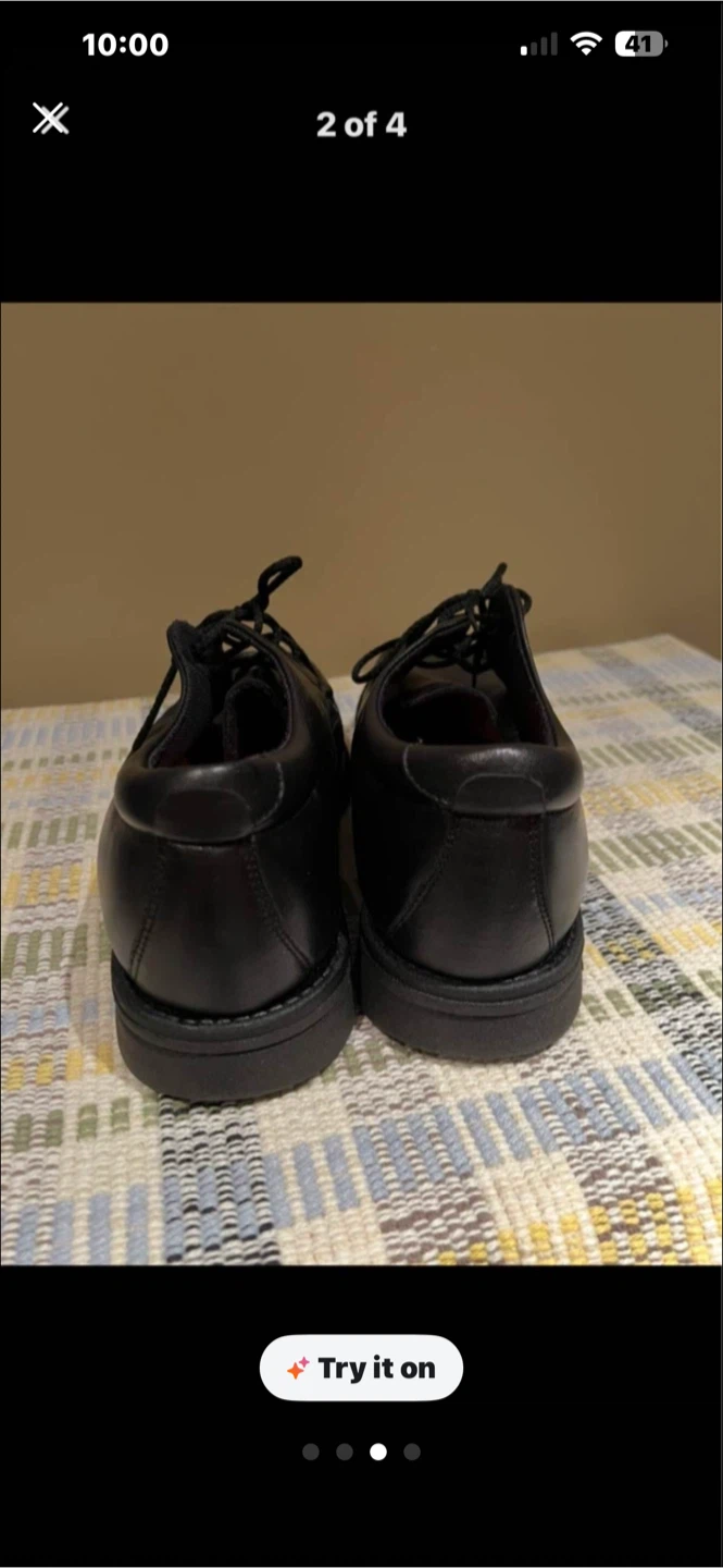 Manolo Black Leather Shoes Size 42 - photo 3