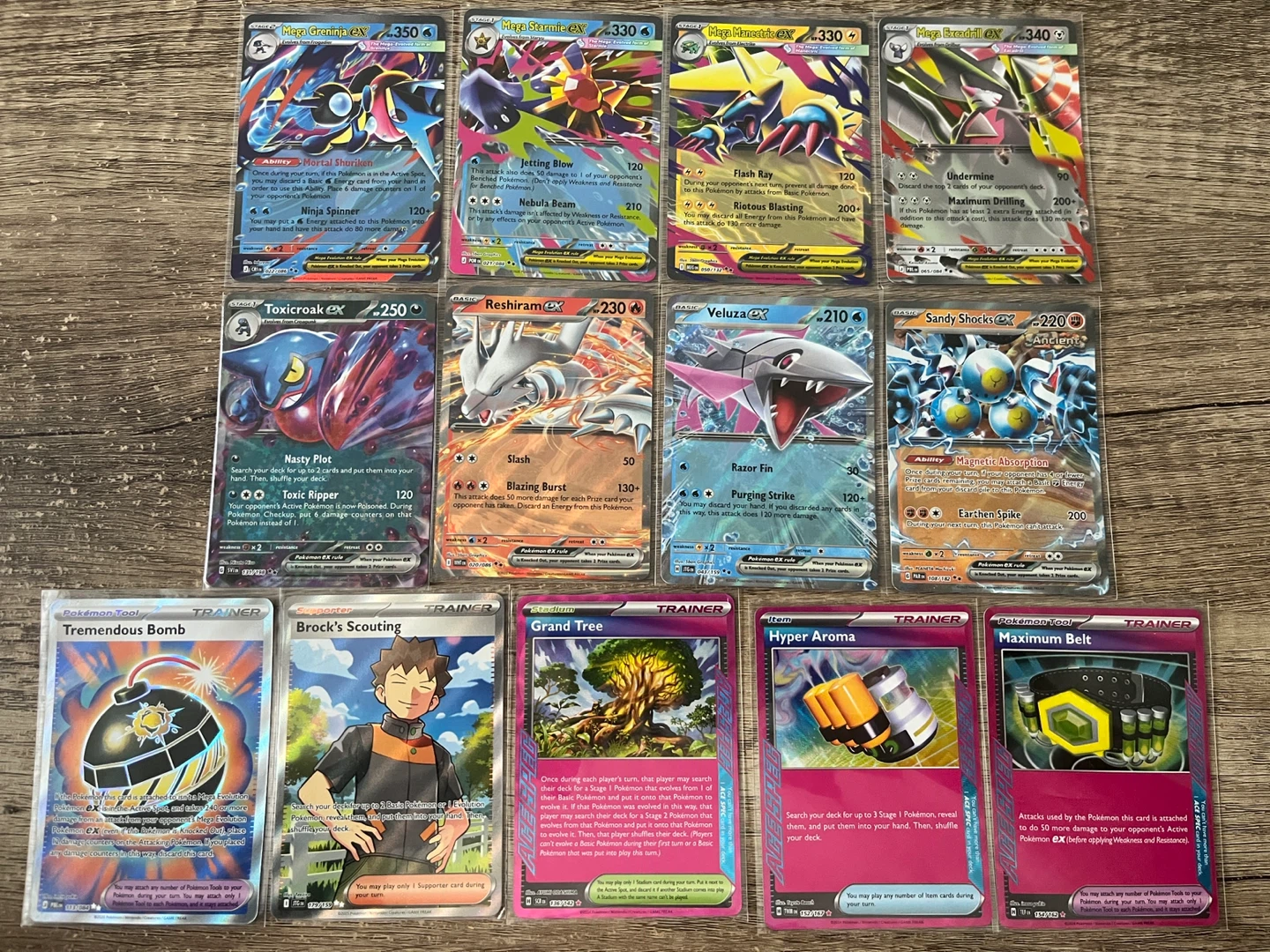 Pokemon EX, Full Art Trainer & ACE SPEC Cards 🏈