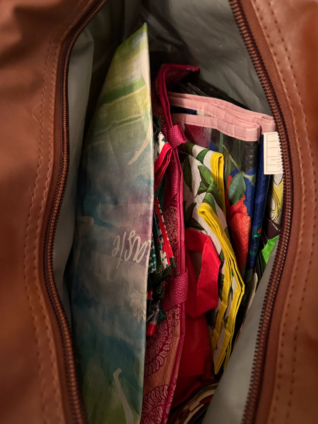 Costco Wholesale striped tote bag - photo 2