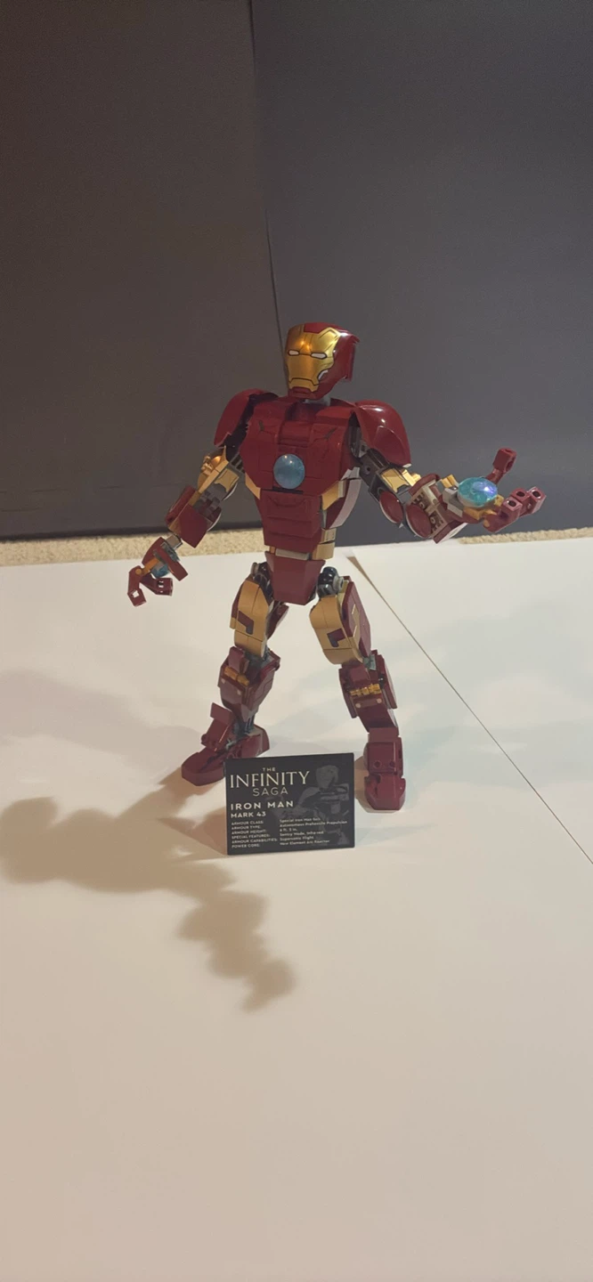 LEGO Marvel Infinity Saga Iron Man Mark 43 Figure 76206