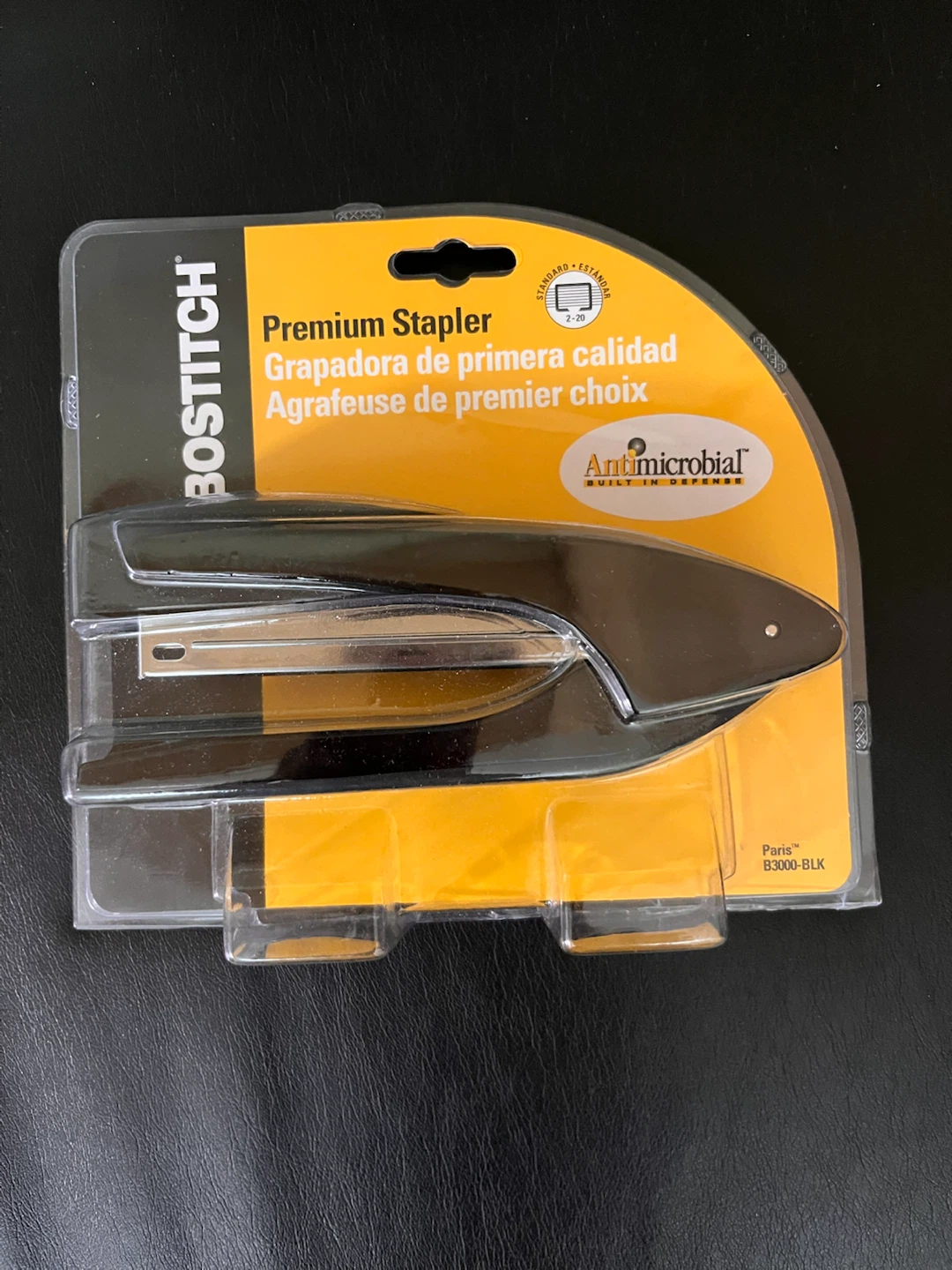 NEW Bostitch Paris Premium Stapler B3000-BLK - photo 2