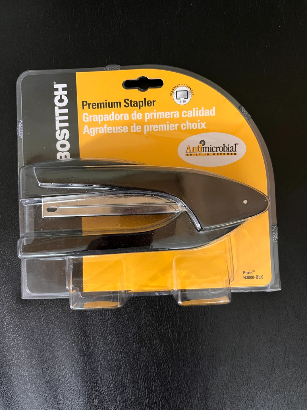 NEW Bostitch Paris Premium Stapler B3000-BLK - photo 4