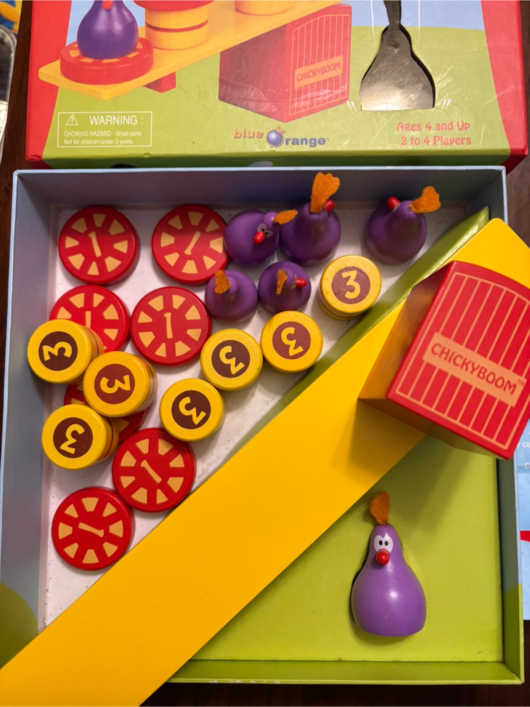 Chickyboom Wooden Balancing Game 🏈 - photo 2