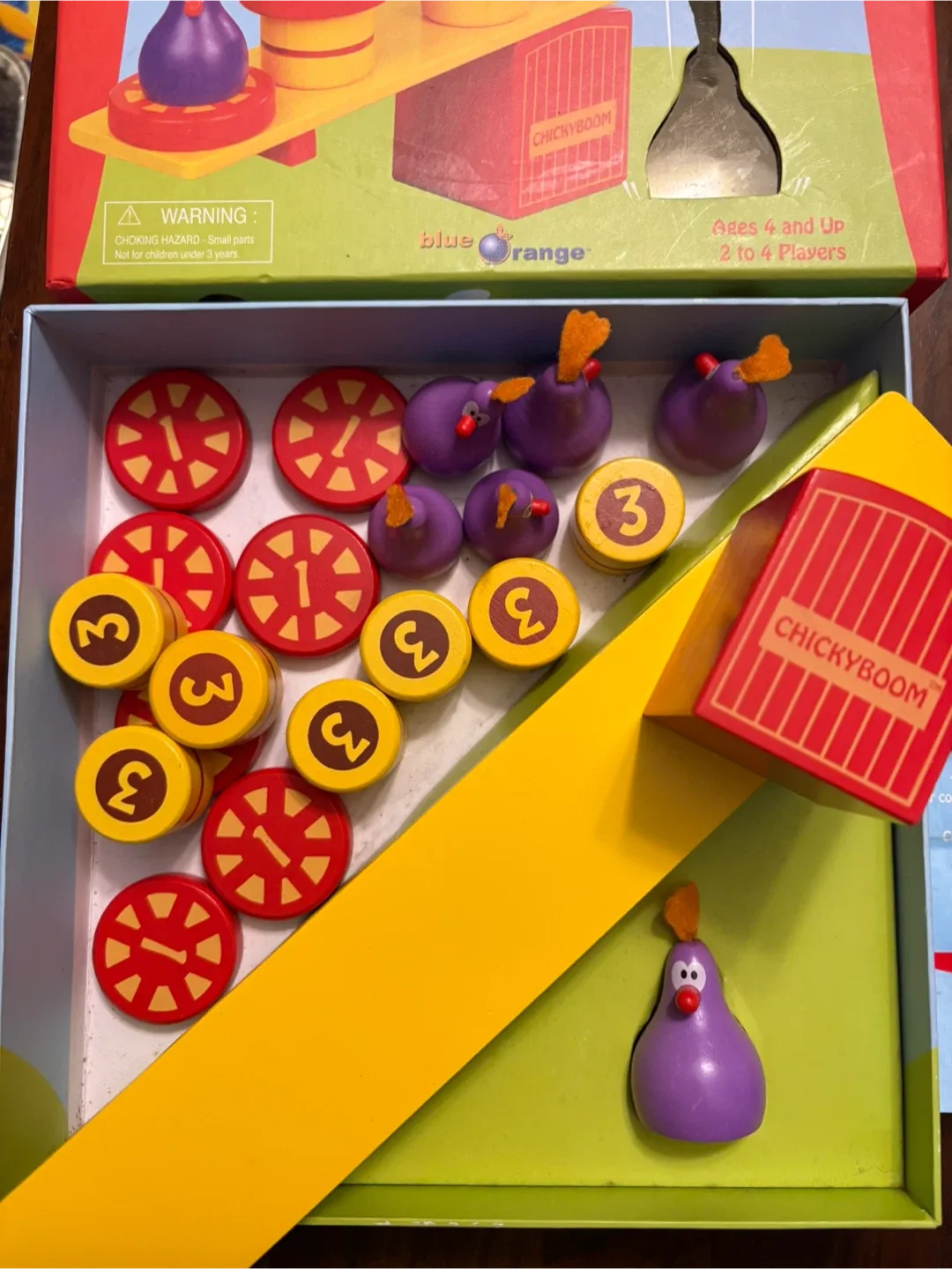 Chickyboom Wooden Balancing Game 🏈 - photo 2