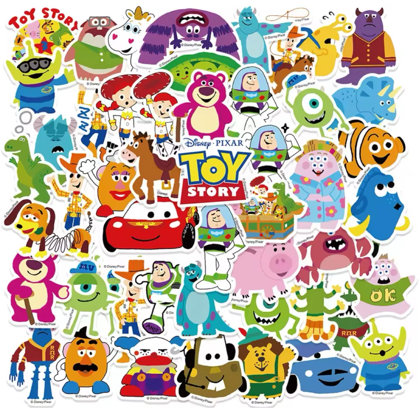 Disney Pixar Toy Story 50pc Character Sticker Set