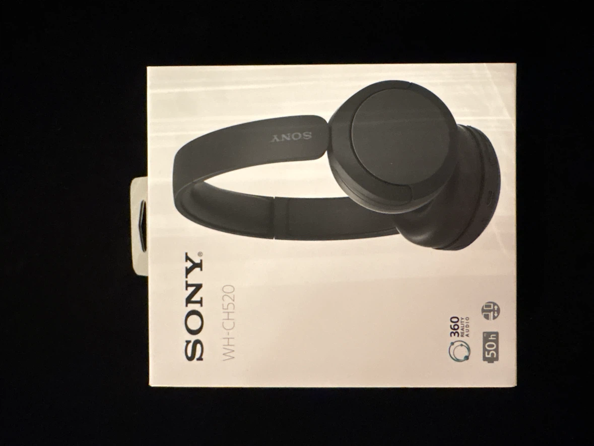 Sony WH-CH520 Wireless Headphones Black