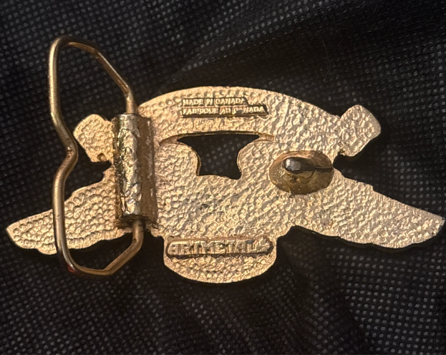 🏈 Vintage Harley-Davidson Eagle Belt Buckle - photo 2