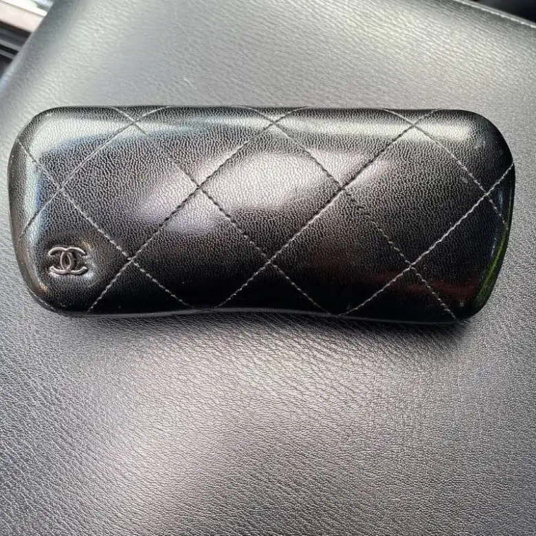 Chanel Quilted Eyewear Case
