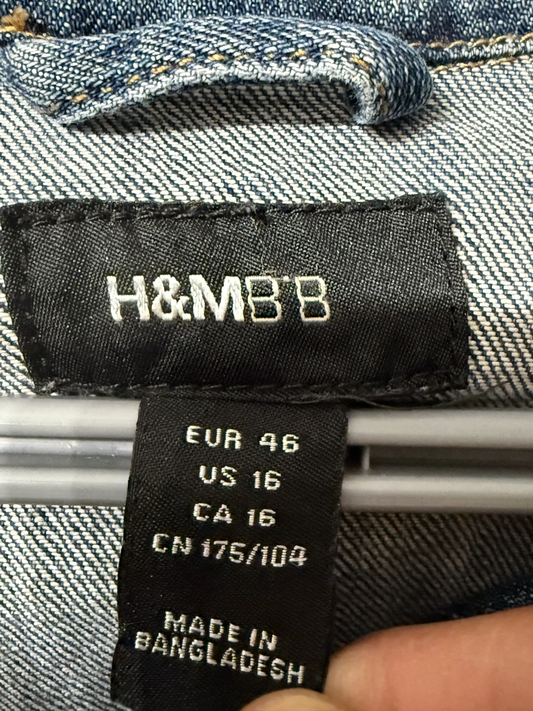 H&M Denim Jacket - Size 16 - photo 2