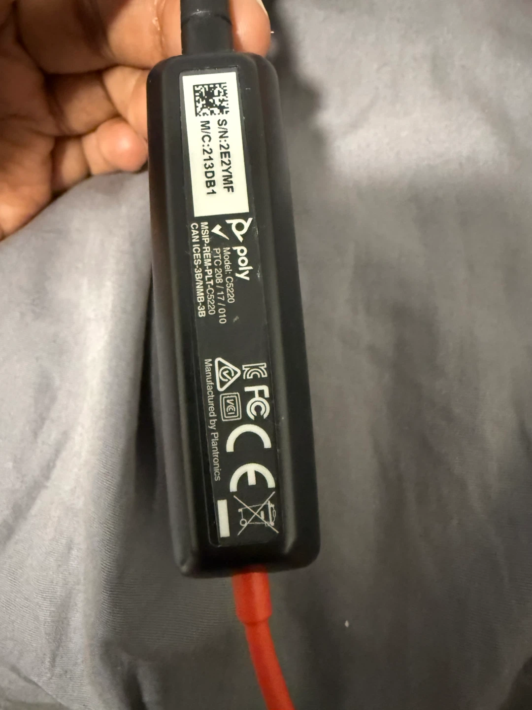 Poly C5220 Wired Headset - photo 2