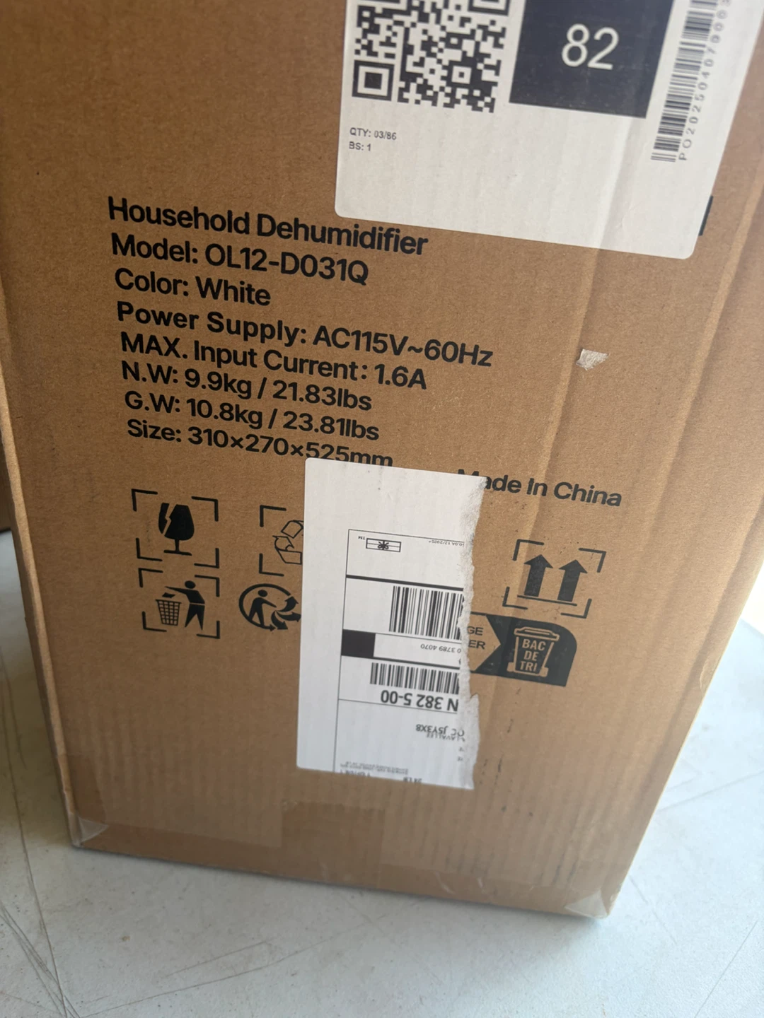 VEVOR 30 Pints Household Dehumidifier OL12-D031Q - photo 4