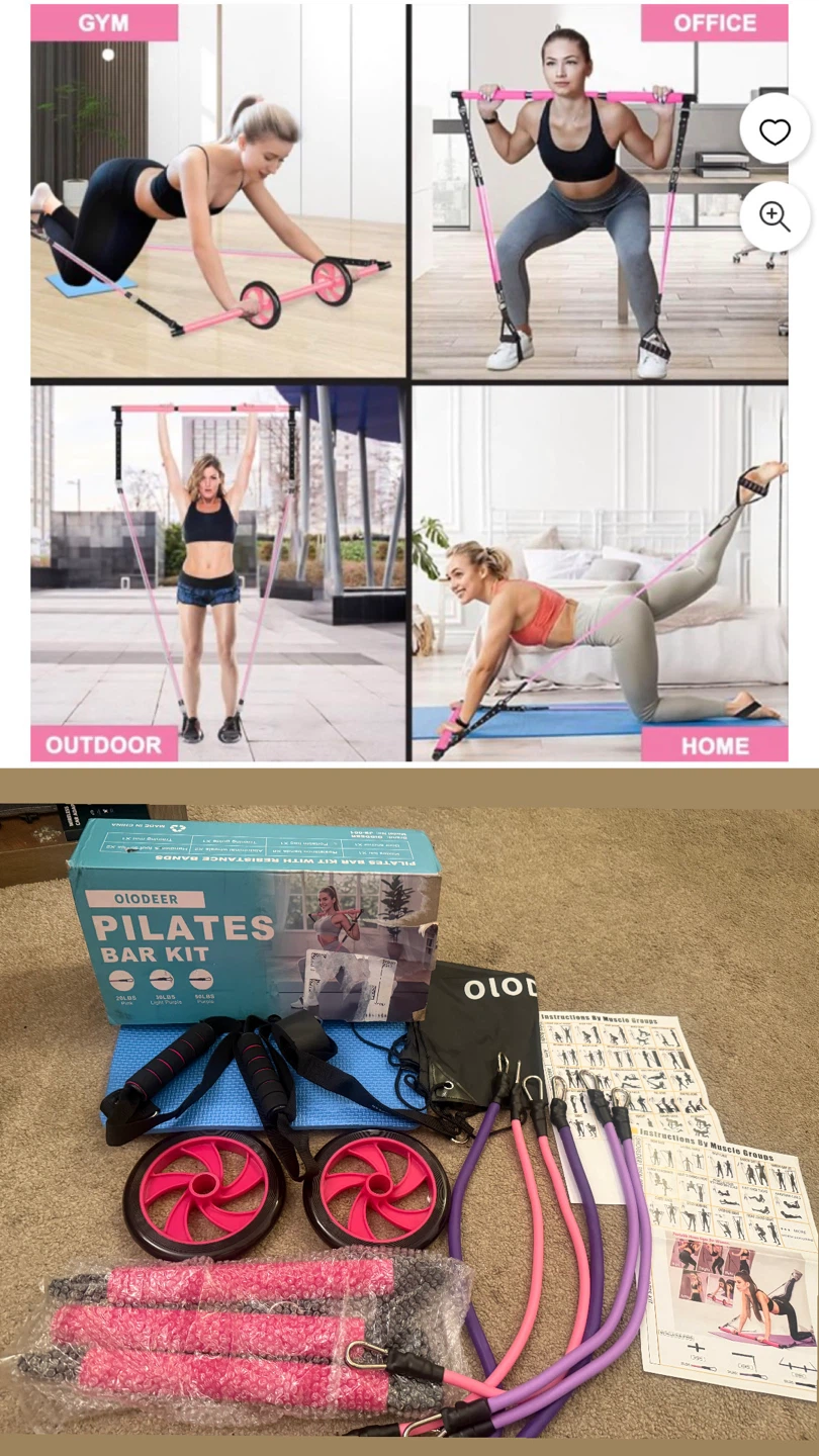 Pilates Bar Kit with Resistance Bands - photo 3