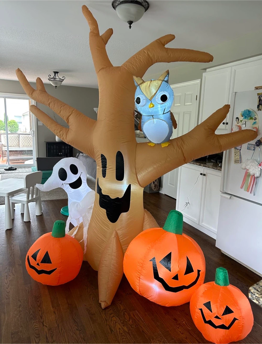 Halloween Inflatable Haunted Tree Decoration