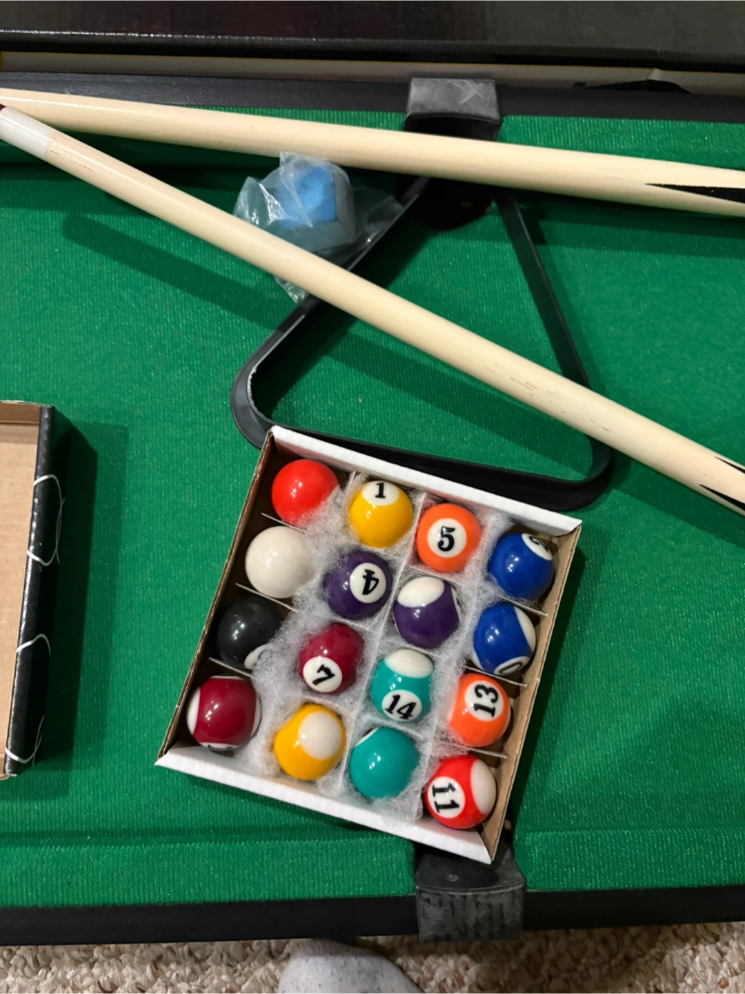 Stats Tabletop Billiards Set 🏈 - photo 2