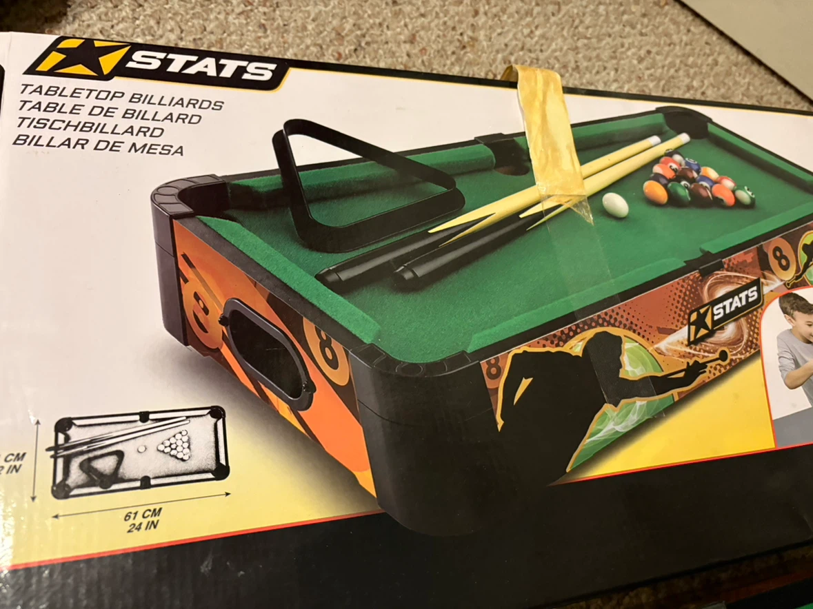 Stats Tabletop Billiards Set 🏈 - photo 5