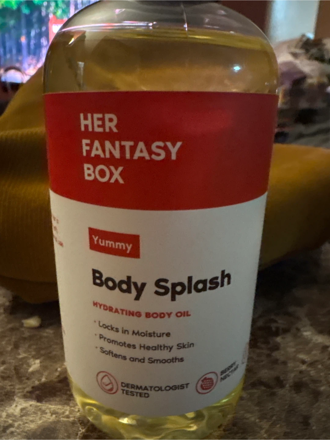 🏈 Her Fantasy Box Yummy Body Splash Hydrating Body Oil