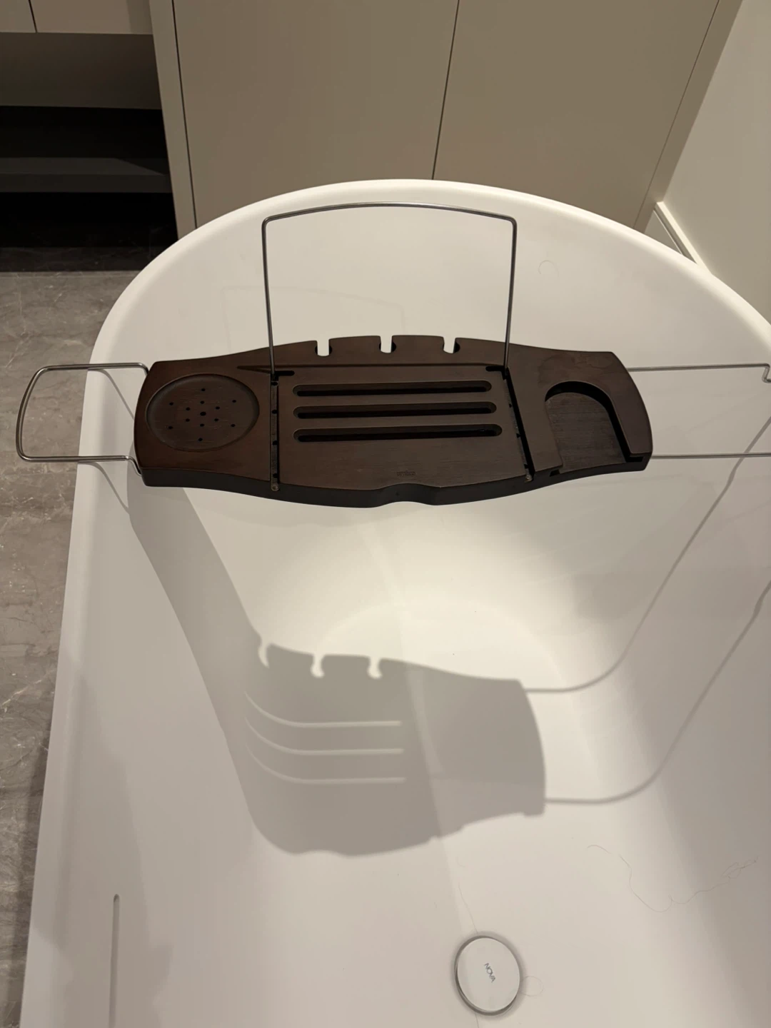 Umbra Aquala Walnut Bathtub Caddy - photo 2