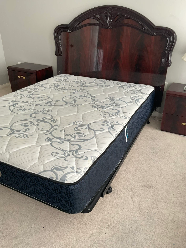 Beautyrest Silver Queen Mattress and Bed Frame - photo 2