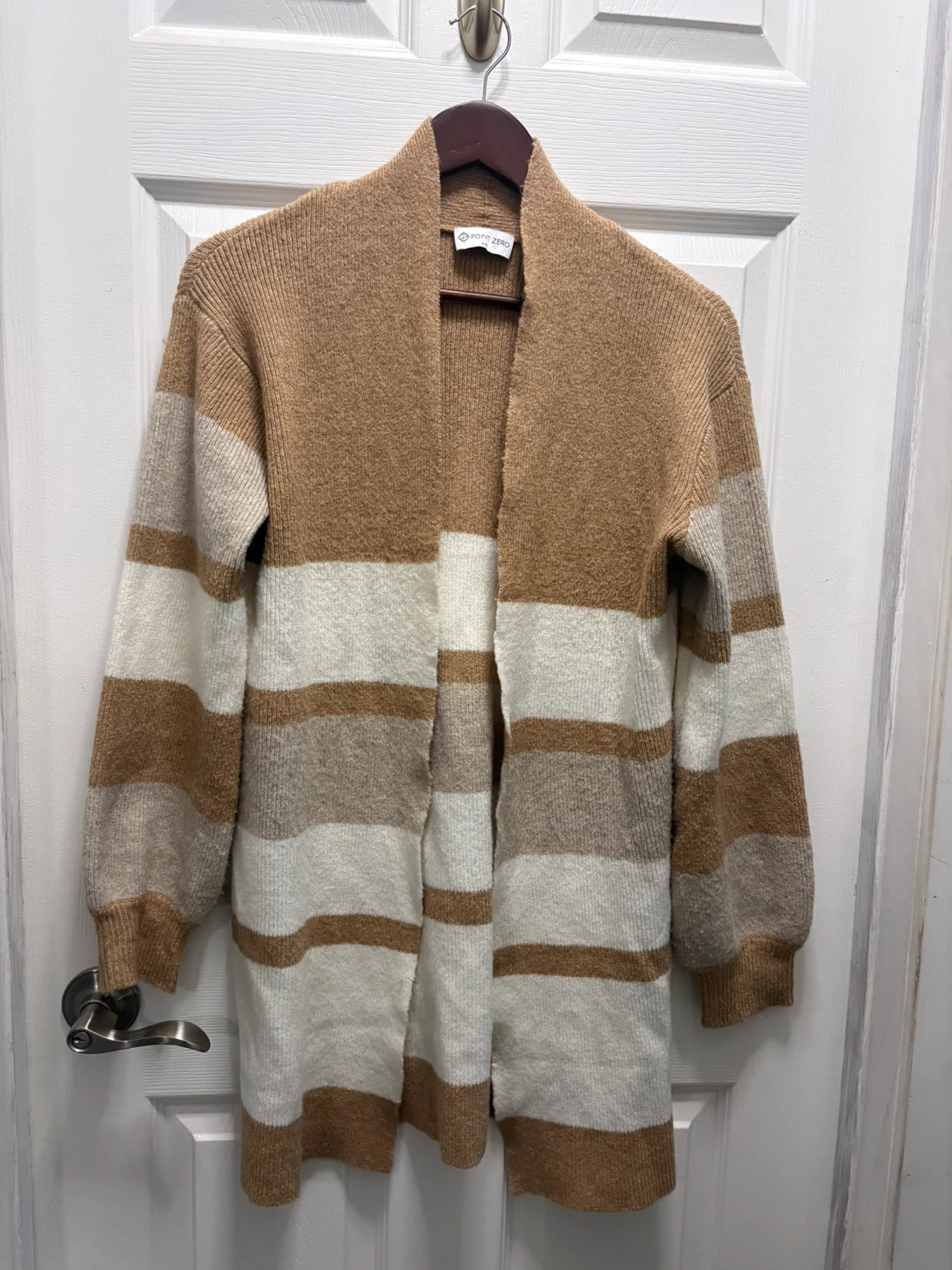 Point Zero Striped Cardigan