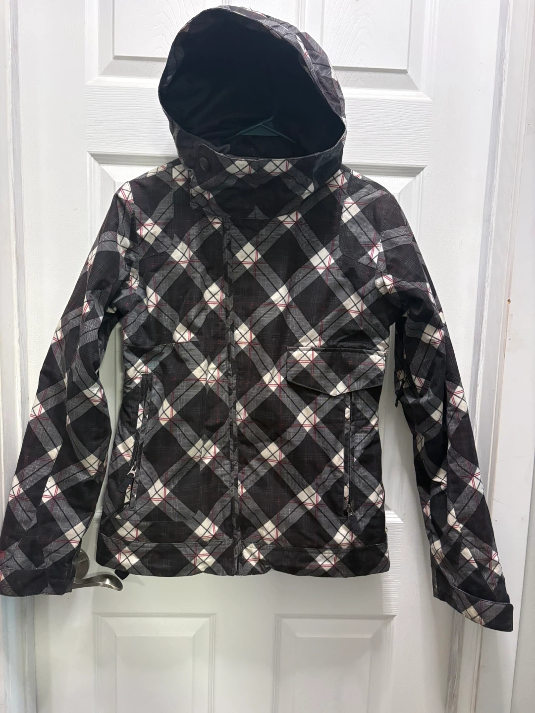 Burton Plaid Snowboard Jacket
