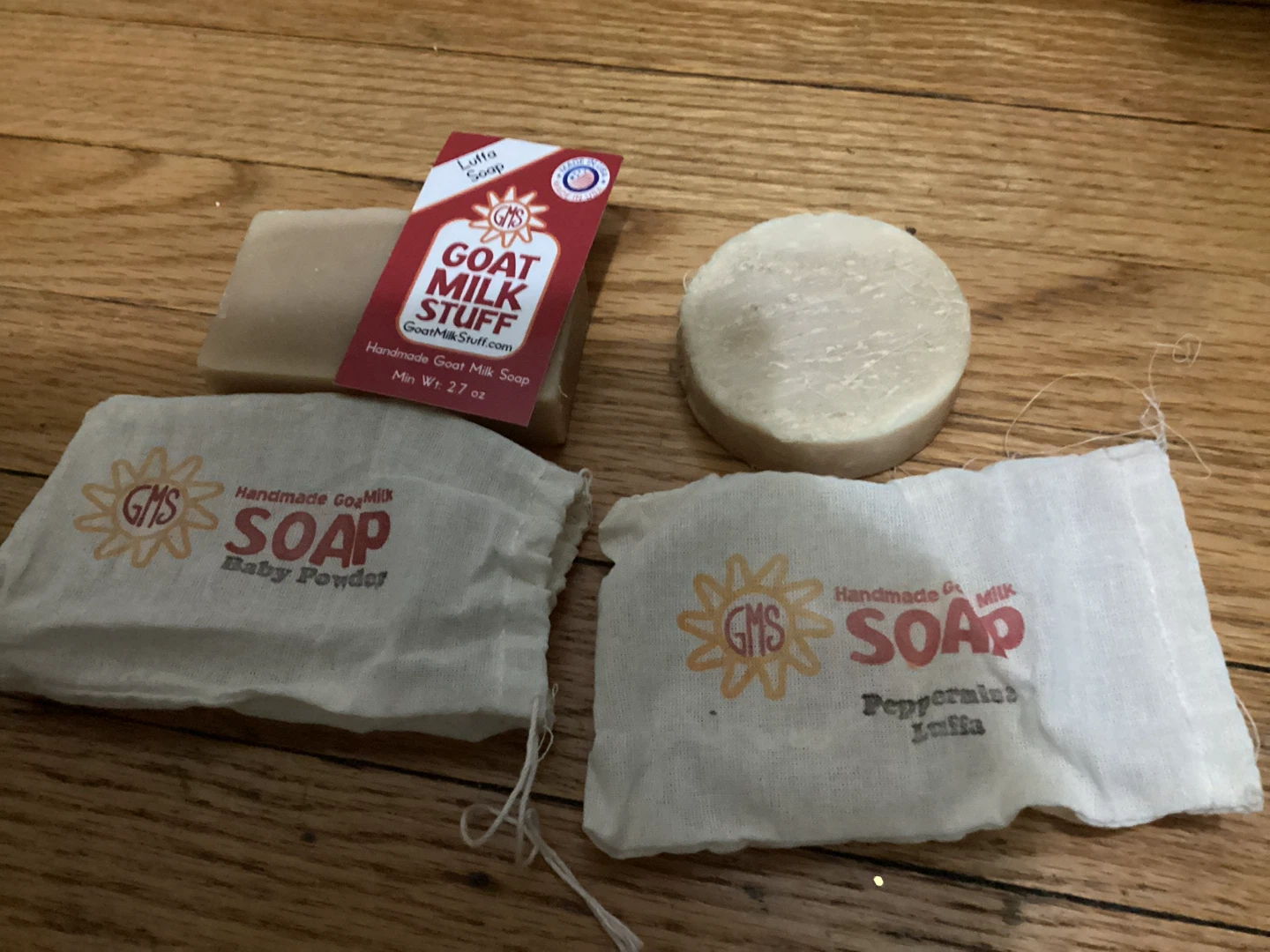 🏈Goat Milk Stuff Handmade Soap Set