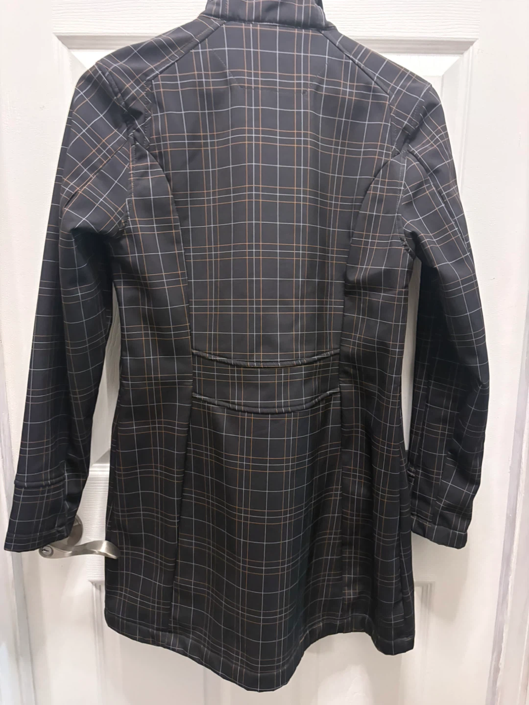 Jacket with plaid pattern - photo 3