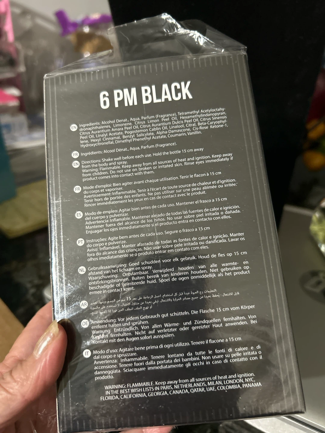 6 PM Black Eau de Parfum 100ml - photo 5