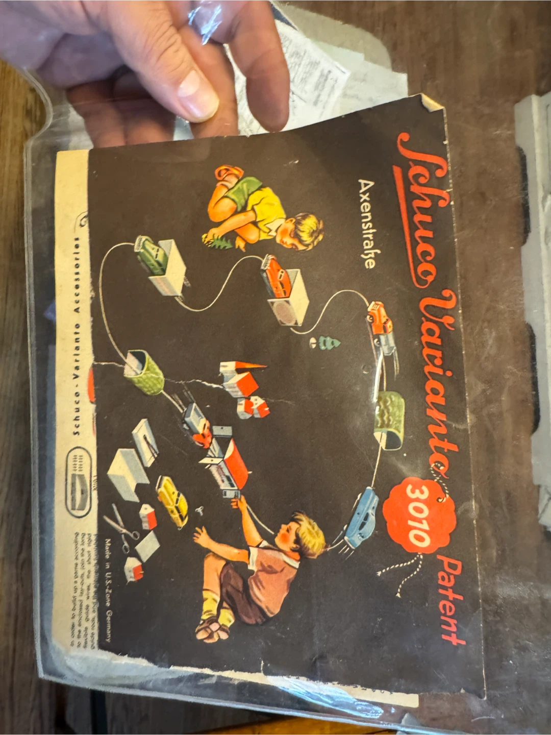 🏈 Vintage Schuco Varianto 3010 Toy Set