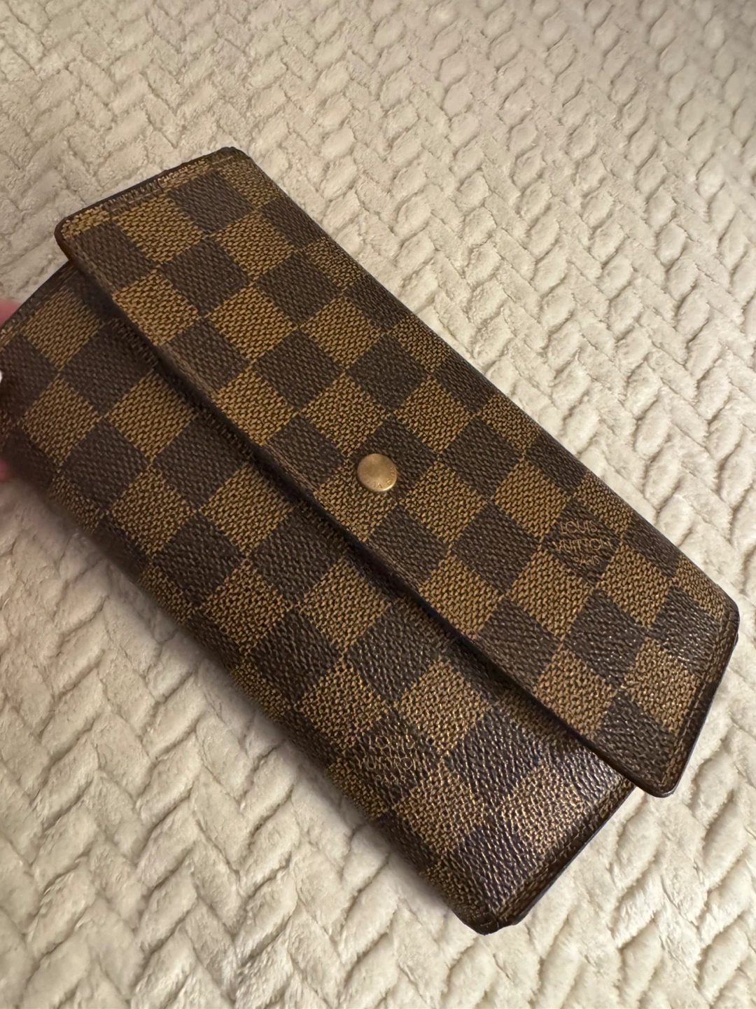 Louis Vuitton Damier Ebene Long Wallet